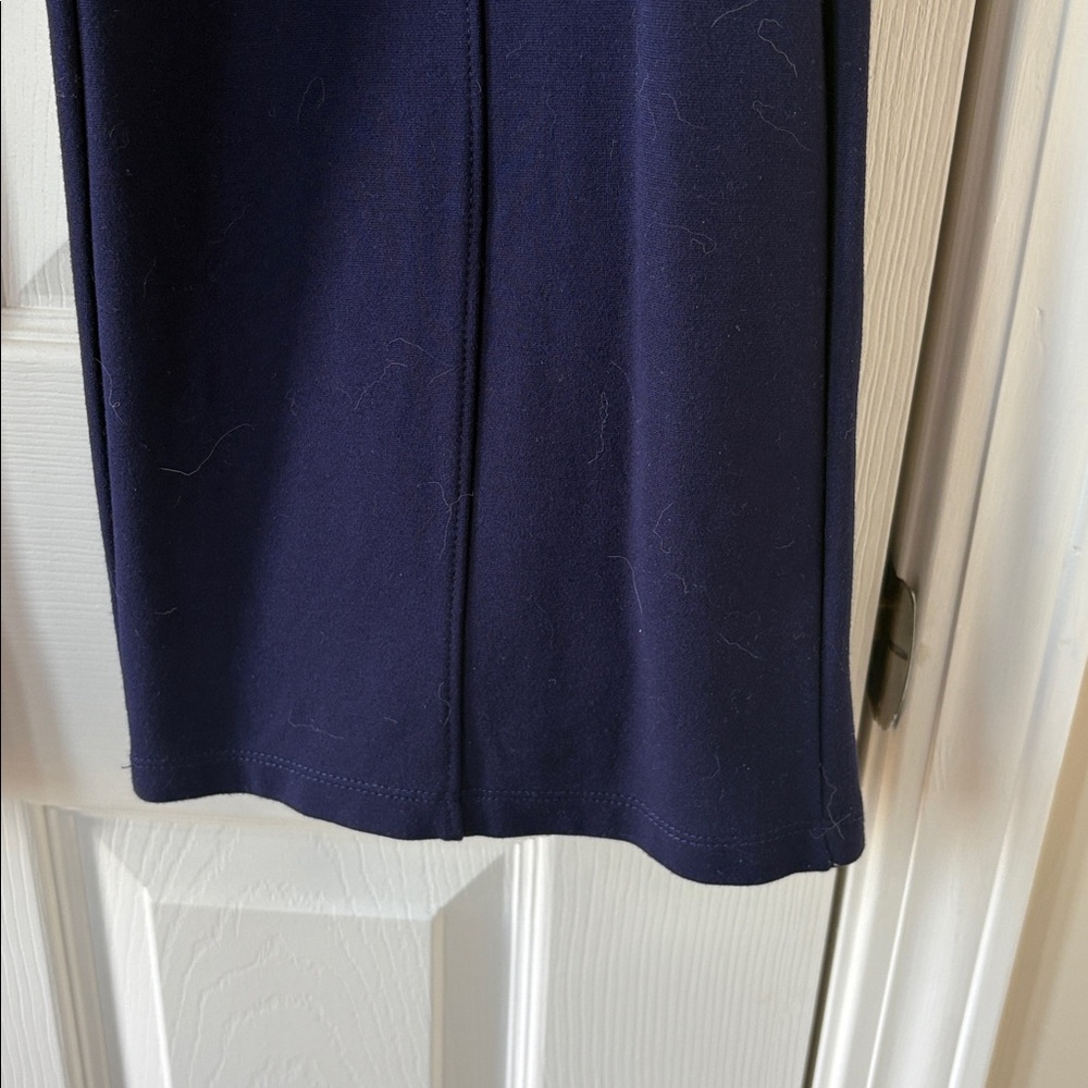 Ruby Ribbon Deep Blue Apparel- ponte material- long and sleek fit - Picture 4 of 5